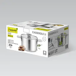 Каструля з кришкою Maestro MR-3521-18 2,5 л 18 см - мініатюра 2