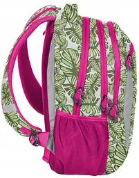 Рюкзак жіночий Paso Barbie Tropical Leaves BAL-2808 25L Різнокольоровий