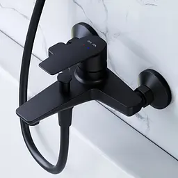 Змішувач для ванни та душу AM.PM Gem чорний (F90E10022) - мініатюра 2