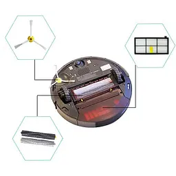Набір iRobot фільтр + щітки для робота пилососа iRobot Roomba 800/860/870/880/890/900/960/980 (FTRIN4-1) - мініатюра 7