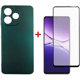 Чохол до мобільного телефона Dengos Oppo A5 Pro Soft+glass Green (DG-KM-183)