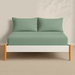 Комплект постільної білизни Cosas Meditative CS1 Двоспальний фланель спаржа (Flannel_52Meditative_El160x30-52Meditative_180) - мініатюра 7
