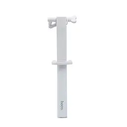 Селфі монопод Hoco K5 дротовий тримач Selphie stick білий - мініатюра 3