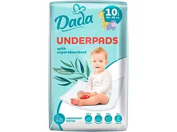 Пелюшки дитячі DADA 10шт 60х60см