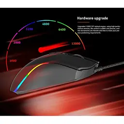 Миша MEETION RGB Backlit Gaming Mouse RGB GM19_2023 |12000dpi| - мініатюра 10