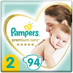 Підгузки Pampers Premium Care 2 (4-8 кг), 94 шт. - мініатюра 2