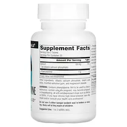 L-фенілаланін Source Naturals L-Phenylalanine 500 mg, 100 таблеток - мініатюра 2