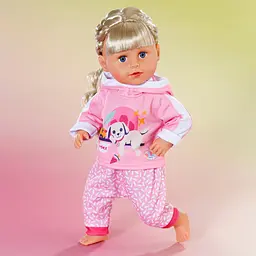 Набір одягу для ляльки Baby Born Рожевий спортивний костюм 43 см (837313) - мініатюра 5