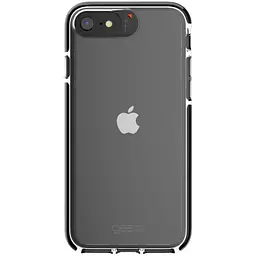 Протиударний прозорий чохол Gear4 Piccadilly D3O з антимікробним покриттям для iPhone 7/8/SE 2 3 2020/2022 (4.7") Black - мініатюра 3