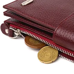 Жіночий шкіряний гаманець Canpellini 10х18,7х2 см acs0025153 - мініатюра 6