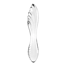 Двосторонній фалоімітатор Satisfyer Dazzling Crystal 1, 18.5 см - мініатюра 2