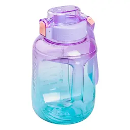 Пляшка для води спортивна з трубочкою 1.6 л Yiwu HP-14-35 - мініатюра 2