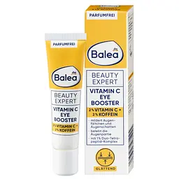 Крем Balea Augencreme Beauty Expert Vitamin C Eye Booster під очі з вітаміном C та кофеїном 15 мл