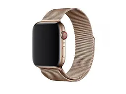 Ремешок Apple Milanese Loop Gold (ML763) для Watch 42mm/44mm/45mm