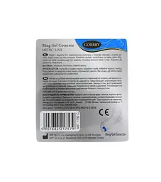 Міжпальцевий клин Corbby Ring Gel Corector із кільцем, гелевий, для корекції пальців стопи, розмір M - мініатюра 3
