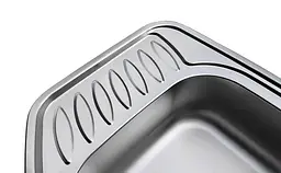Кухонна мийка Romzha Rampa 1.5C Satin RO49673, Сірий - мініатюра 9