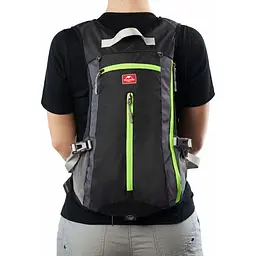 Рюкзак велосипедний Naturehike Riding 15л (NH15C001-B) чорний - мініатюра 8