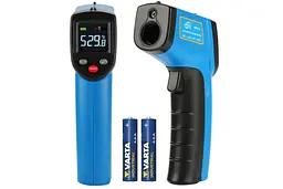 Термометр (пірометр) безконтактний -50-530 ° C Benetech hoz0009005 - мініатюра 6