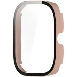 Чохол-накладка DK для Xiaomi Redmi Watch 4 Пластик Gloss Glass Full Cover (pink) - мініатюра 3