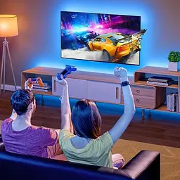 Світлодіодна стрічка Lucienstar Led Neon Rope Lights - 5M Flexible Led Neon Rope Lights Control з пультом дистанційного керування - мініатюра 3