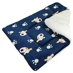 Тепла лежанка із пледом COLLABOR Cute Puppy&Paws