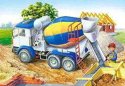 Пазли Castorland Бетономішалка, 60 елементів, 32x23 см