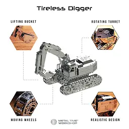 Колекційна модель Metal Time Tireless Digger MT043 - мініатюра 3