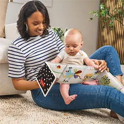 Двостороння книжечка-бортик Tiny Love з інтерактивними елементами, колекція Born to Party від народження (1602000030) - мініатюра 11