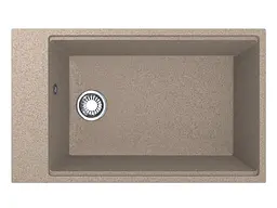 Кухонна мийка Miraggio LAGOON 760 terra (0002089) Граніт, Під стільницю/Врізна, Терра