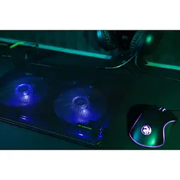 Підставка для ноутбука 2E Gaming Laptop Cooling Pad CPG-001 [2E-CPG-001] [106034] - мініатюра 9