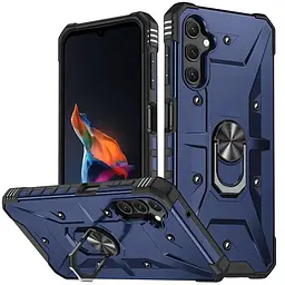 Ударостійкий чохол Pathfinder Ring для Samsung Galaxy A14 4G/5G Синій / Navy