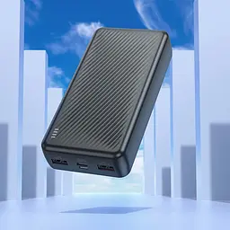 Універсальна зарядна батарея Borofone BJ55A Graceful 20000mAh (Чорний) - мініатюра 4