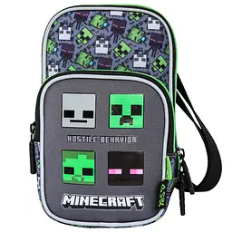 Сумка через плече Yes Minecraft Reality CBK-3 сіро-зелена (550572)