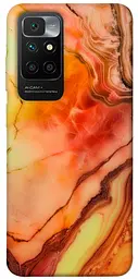 Чохол Demsky Червоний корал мармур для Xiaomi Redmi 10