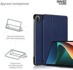 Чохол-книжка ArmorStandart Smart Case для Xiaomi Mi Pad 5 [10.9] Blue [ARM64002] [76535] - мініатюра 4