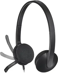 Гарнітура Logitech H340 Headset USB black (981-000475) - мініатюра 3
