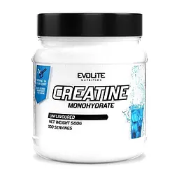 Креатин Evolite Nutrition Creatine Monohydrate, 500 грам - Натуральний