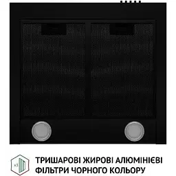 Витяжка Perfelli K 5210 BL 700 LED - мініатюра 4
