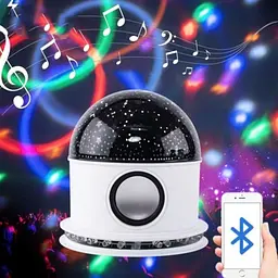 Світлодіодний диско-шар (дискошар) Led crystal magic ball light з Bluetooth - мініатюра 3