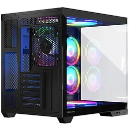 Корпус Modecom VOLCANO PANORAMA APEX ARGB 5F MIDI GREY без БЖ ATX - мініатюра 4
