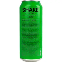 Напій слабоалкогольний Shake Cocktails Mojito 7% 0.5 л - мініатюра 3