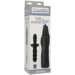 Рука для фістингу Doc Johnson Titanmen The Hand with Vac-U-Lock Compatible Handle, діаметр 6,9 см - мініатюра 2