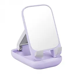 Підставка для гаджетів Baseus Seashell Series Folding Phone Stand (with Xiaomirror) B10551501511-00 Purple