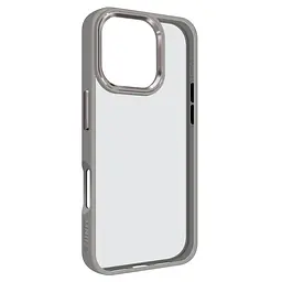 Чехол для Apple iPhone 16 Pro, UNIT2, серый, ударопрочный, прозрачный противоударный чехол-накладка из TPU и поликарбоната (PC), с защитными бортиками, защита всего корпуса от ударов и царапин, ArmorStandart (ARM78772)