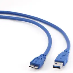 Кабель Gembird USB-Micro USB 1.8м, синий (CCP-mUSB3-AMBM-6) - мініатюра 2