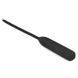 Стимулятор уретри - Anal Indulgence Collection Silicone Vibrating Urethral Dilator - мініатюра 3