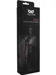 Флогер Argus Fetish Black Red Long чорний-червоний - мініатюра 3