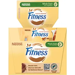 Злаковий батончик Fitness Choco Banana зі шматочками шоколаду та банана 23.5 г - мініатюра 3