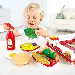 Іграшкові продукти Hape Фаст-фуд (E3160) - мініатюра 2