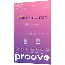 Гідрогелева захисна плівка Proove Hydrogel Screen Protection Tablet Edition Basic Size L Matte (GGTB21600110) [109281]